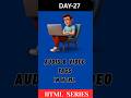 Audio &amp; Video Tags in #html @WhyNotYou-2006 #trending #viral #shorts #telugu #coding #web #2025