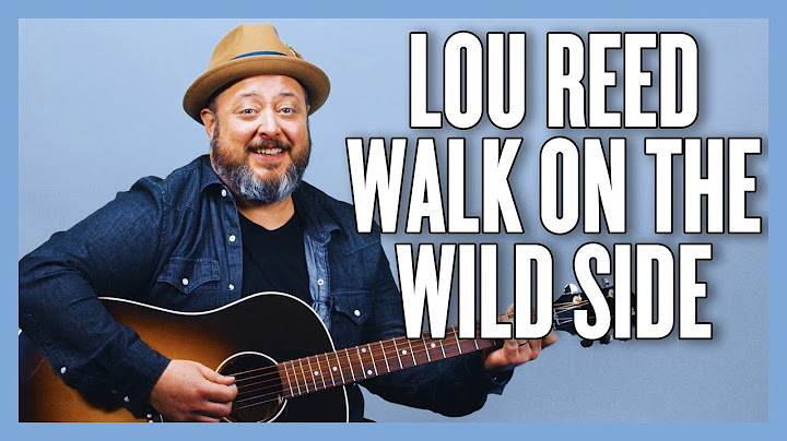 Walk on the Wild Side Guitar version - Guitar performance video thumbnail