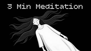 3 Minute Guided Meditation ✨ | No Music |Breathe & Reset | Quiet Clock screenshot 2
