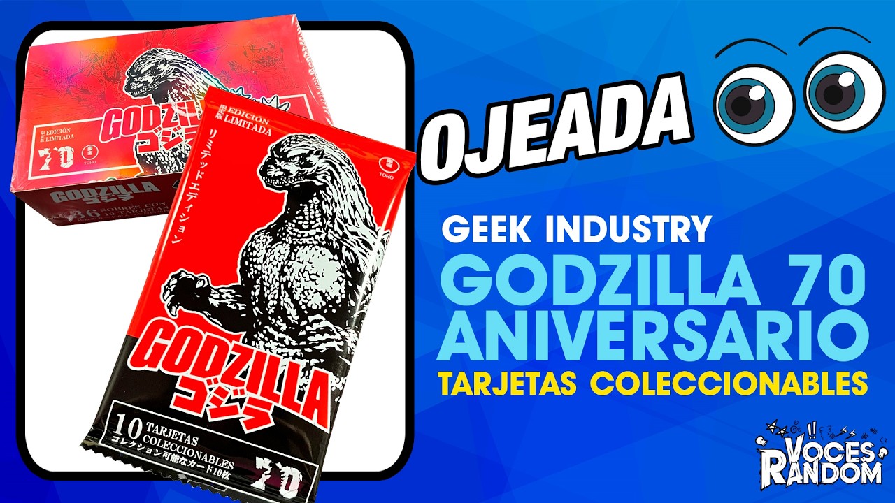 Godzilla 70th Anniversary - Geek Industry Unboxing (Collectible