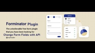How to Use the Forminator WordPress Plugin and Change Form Fields with API