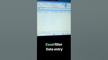How To Use Excel Filter #excel