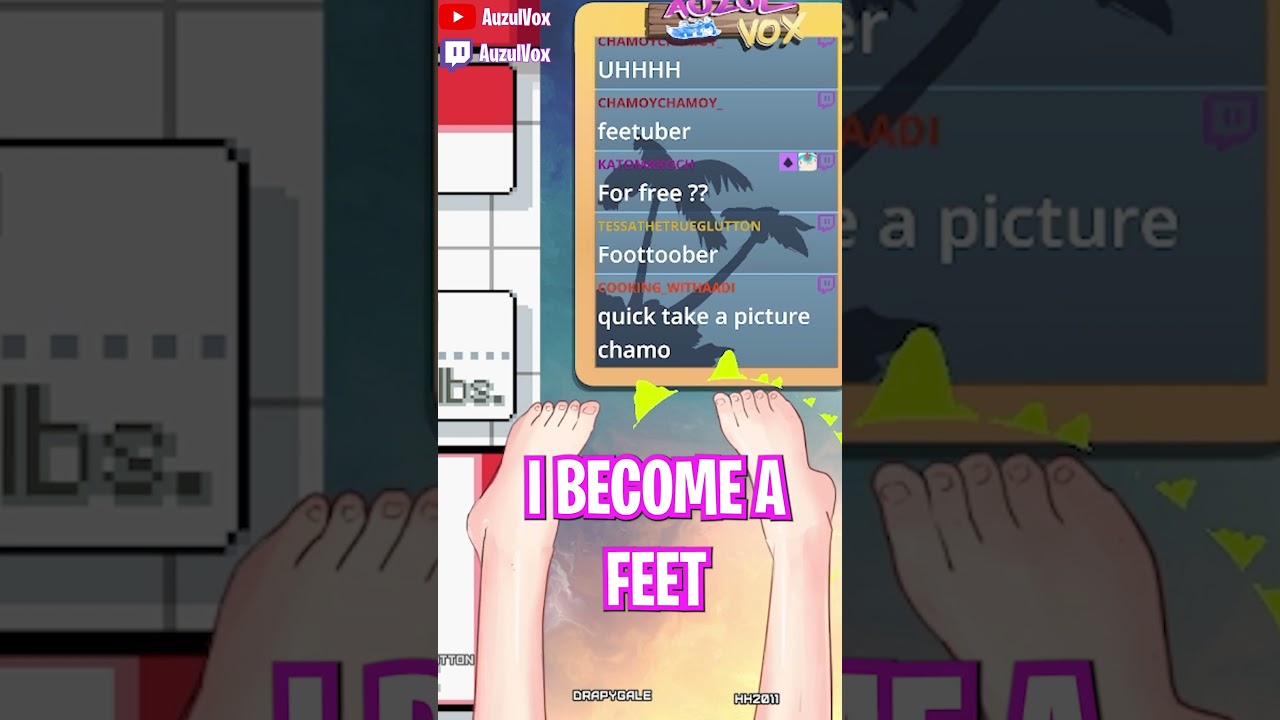 Feet Tuber Debut  