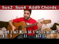 Finally Understanding sus2, sus4, 9, add9, 6 & 13 Chords - Guitar Lesson Tutorial | LickNRiff