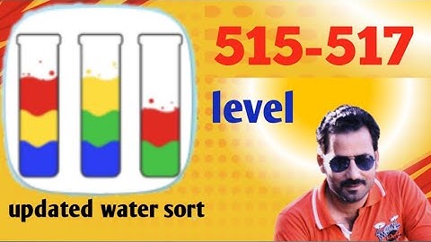 Water sort color level 515/517