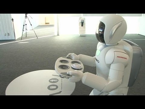 Rencontre avec Asimo le robot de chez Honda