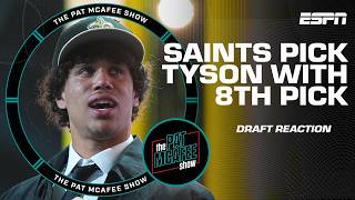 Famous The Pat McAfee Draft Spectacular reacts to Saints picking Jordyn Tyson at No. 8 Wealth