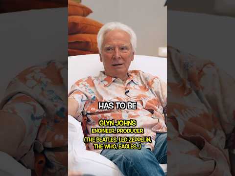 Glyn Johns on Click Tracks #classicrock #musicproducer #thebeatles #shorts