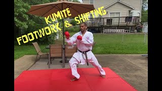 Karate Training - Kumite Shifting & Footwork