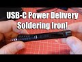 Miniware TS80P Review - USB-C Power Delivery Soldering Iron!