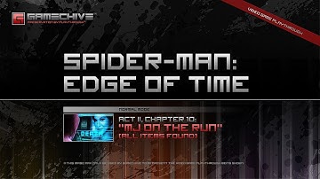 Spider-Man: Edge of Time (PS3) Gamechive (Chapter 10: MJ On the Run) [Normal]