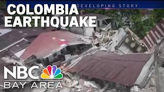 Thousands missing in devastating Colombia eart uake as Bay Area residents scramble to help