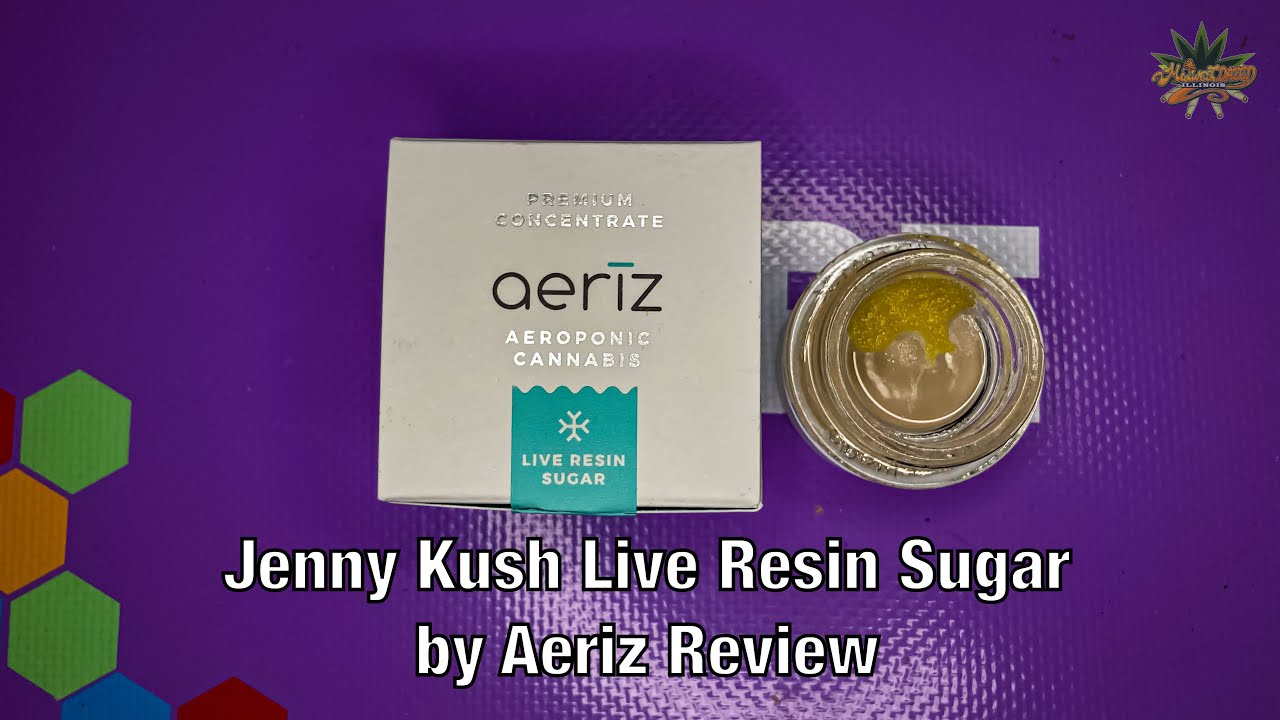 Jenny Kush Live Resin Sugar by Aeriz Review