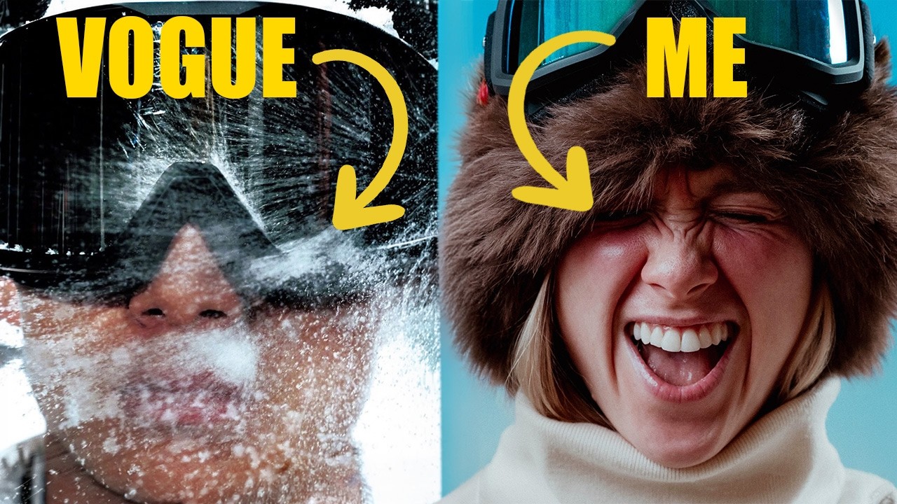 Как воссоздать зимнюю фотосессию в стиле Vogue (подробный разбор) | Бюджетная фотография