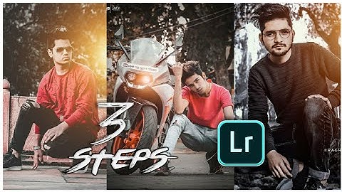 Red Moody editing in  3 steps using Adobe Lightroom in Hindi || How to do Moody editing in mobile
