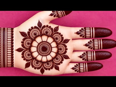 mehndi design 2026 | simple mehndi design | मेहंदी डिजाइन | front hand mehndi design | mehndi design