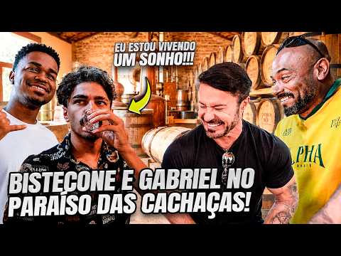 BISTECONE E GABRIEL LEVARAM BALESTRIN E CARIANI NO PARAÍSO DA CACHAÇA!