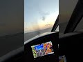 POV: Touch and Go into Paige Field #aviation #flying #cockpitview #raybanmeta #viralshorts #sunset