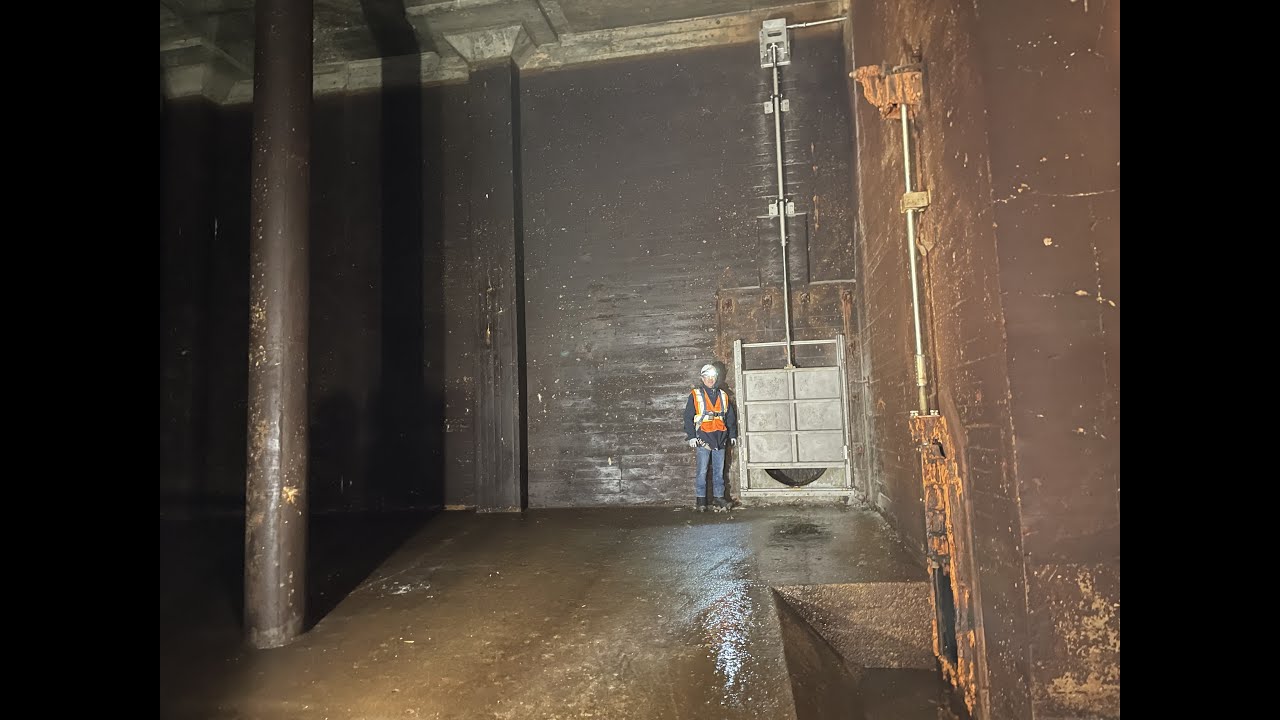 Visite du réservoir d'eau potable des plaines d'Abraham