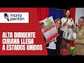 Alta dirigente cubana entra a EEUU y alega 