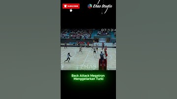 Back Attack Megatron Mengguncang Turki - Manisa BBSK VS Altinordu #volleyball #megawati #manisabbsk