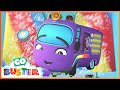 🚧  NEW! RAINBOW Car Wash 🚜 | Go Buster &amp; Digley and Dazey | Kids Construction Truck Cartoons