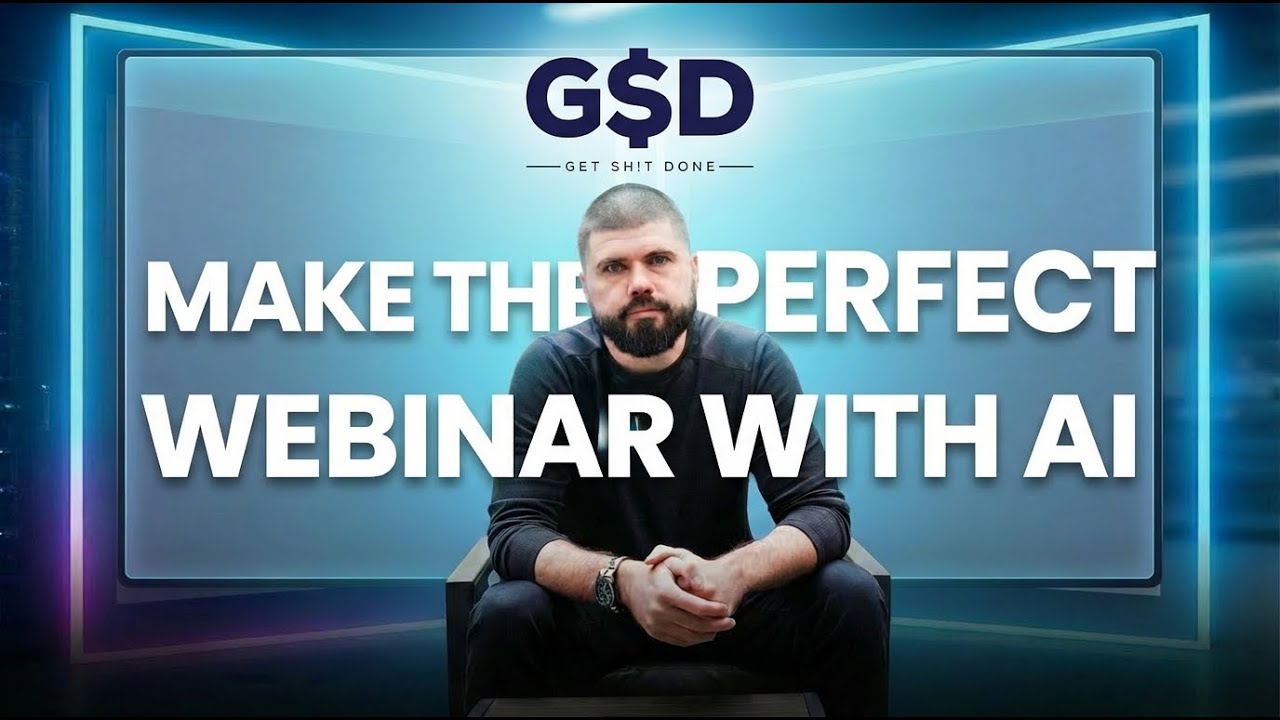 How to make the perfect webinar with AI - YouTube