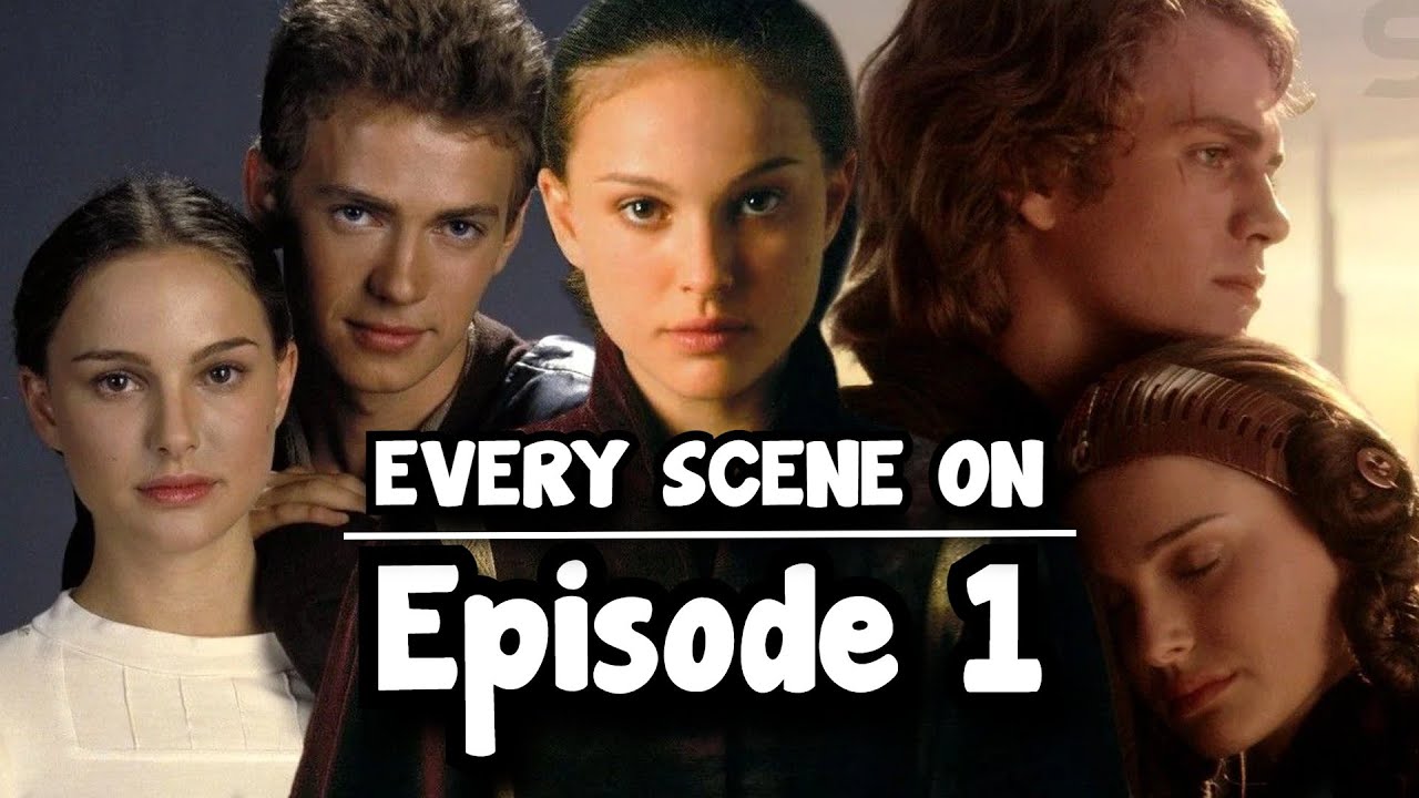 Every moment Anakin and Padme met in Episode 1