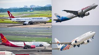 Take off from Kolkata Airport /Maldivian/Turkish/Malaysia Airlines/Plane spotting /Aviation videos screenshot 4