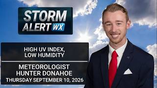 Terrific Thursday, changes incoming Friday - AM Weather 09/10/2026
