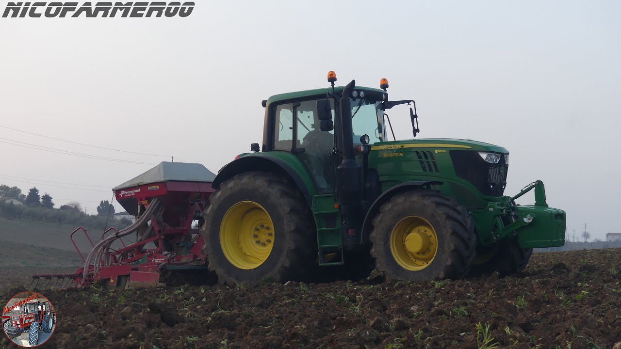 SEMINA ERBAIO  2022 | JOHN DEERE 6195M + KVERNELAND NGH-101 + ACCORD DA | SOC.AGR. CANTORO