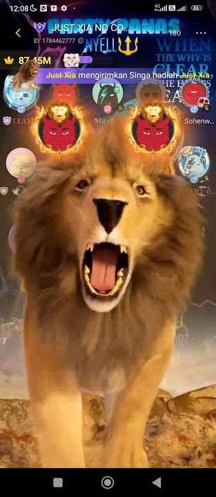 detik' singa keluar😲😲 #litmatch#INDONESIA