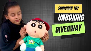 Cute Shinchan Soft Toy Unboxing | Unique Gift | Premium Product | Teddy | Giveaway screenshot 1
