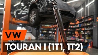 Vārsta vāka blīve uzstādīšana VW TOURAN (1T1, 1T2): bezmaksas video