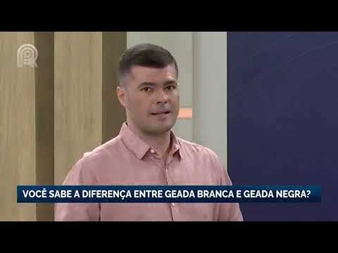 Meteorologia: Você sabe a  diferença entre a geada branca geada negra? | Canal Rural