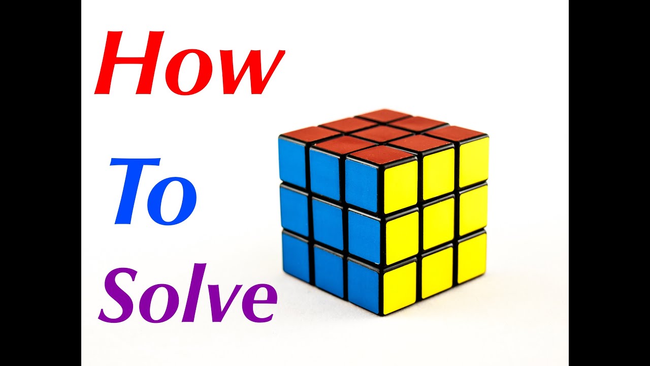 How To Solve A Rubik'S Cube With Pictures 80