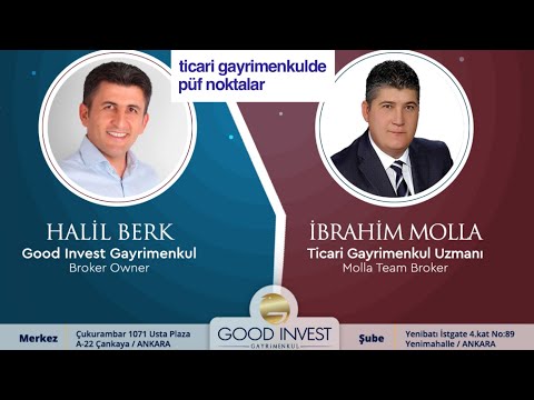 Ticari Gayrimenkulde Püf Noktalar (İbrahim Molla ile)