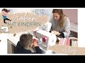 👧🏼👦🏻Vlog//Juki-Kindernähmaschine //Nähen mit 4-Jährigem //Alltag aus dem Atelier//handmadebyanni