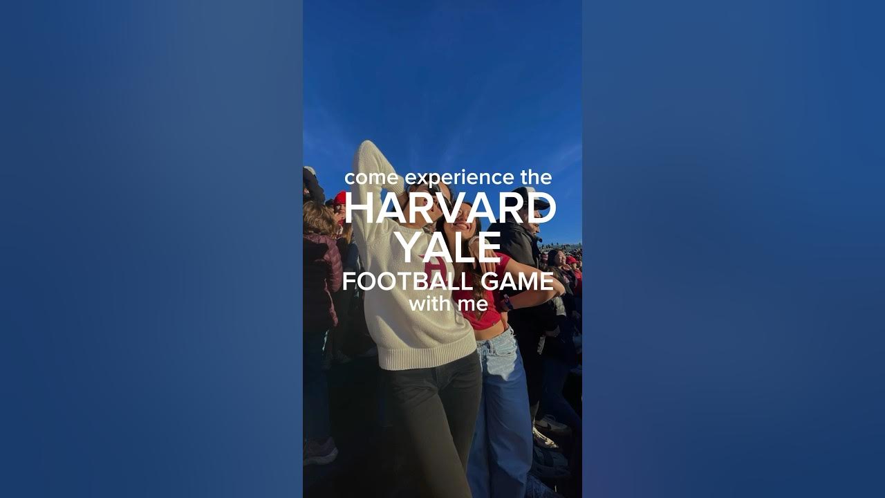 COME WITH ME TO THE HARVARD YALE FOOTBALL GAME YouTube