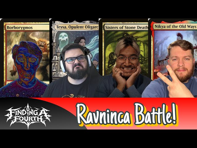We all play Ravnica! | Sisters of Stone Death vs Nikya vs Teysa v Borborygmos| EDH | EP 57 thumbnail