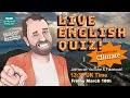 Live English Quiz #55 - Climate