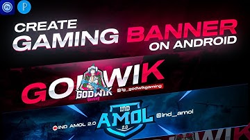 how to make a dope gaming banner on Android | Gaming banner tutorial | Alpha Editz