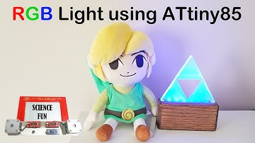 DIY Color Changing Acrylic Nightlight using ATtiny85 Microcontroller and Arduino