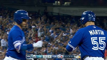 TB@TOR: Carrera singles home Martin in the 7th