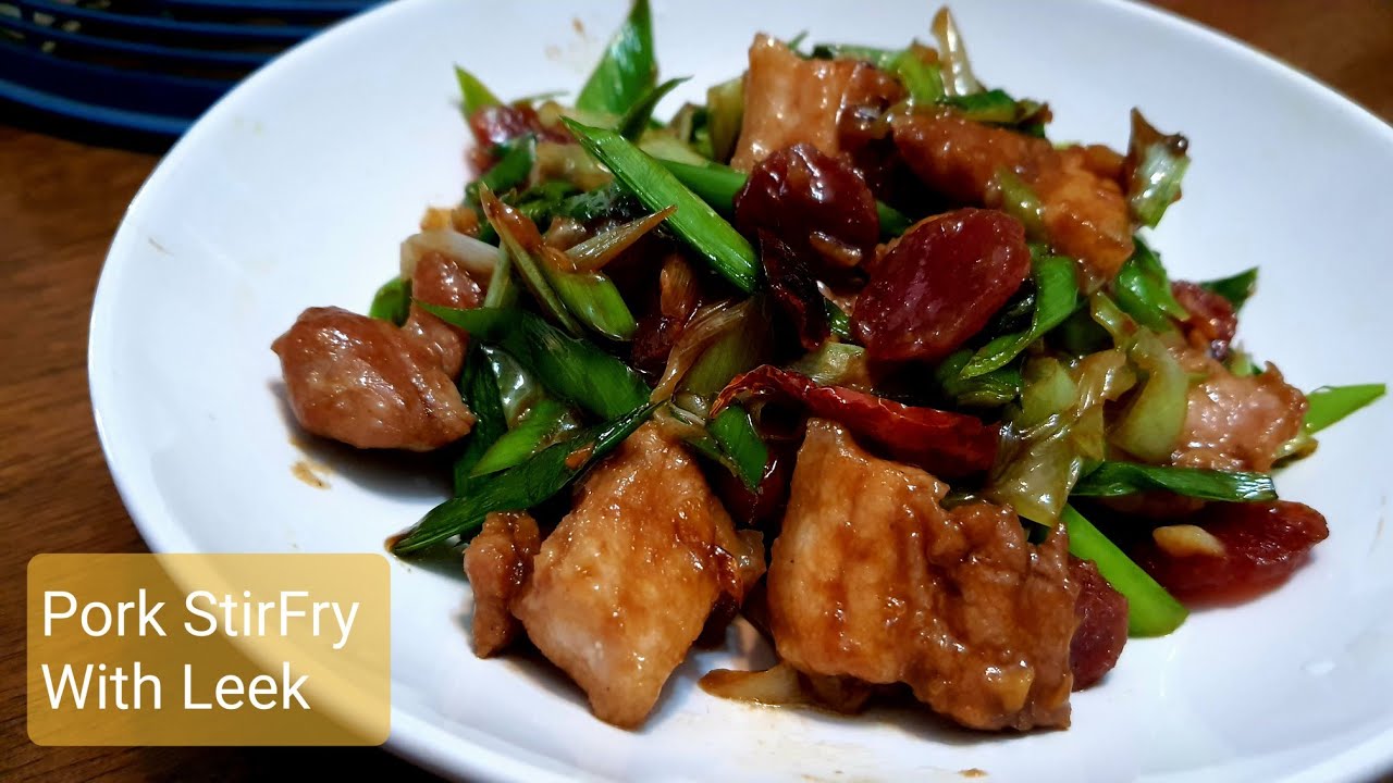 Pork StirFry With Leek | DAPUR 2020