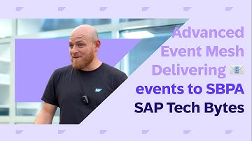 SAP Tech Bytes: Delivering events from SAP S/4HANA Cloud to SAP Build Process Automation via AEM