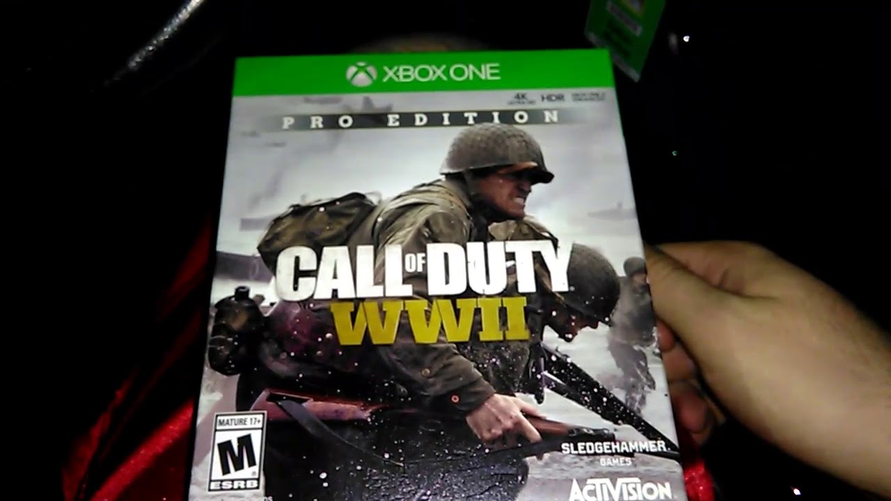 Call of Duty WWII - Edition Pro XBOX ONE NEUWARE FRANZÖSISCH (Neu und