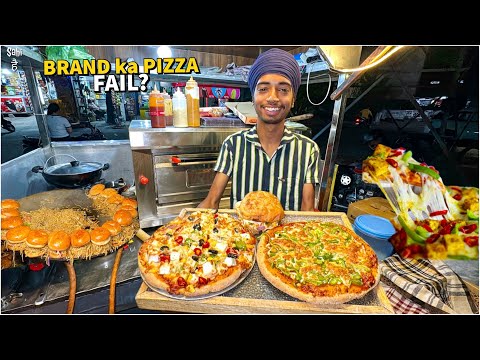 18 Years Old Genius Singh ka Wheat Pizza | Rs 50 | Street Food India