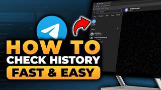How To Check History On Telegram Desktop (FAST & EASY) | 100% WORKS | No Yapping, To The Point!