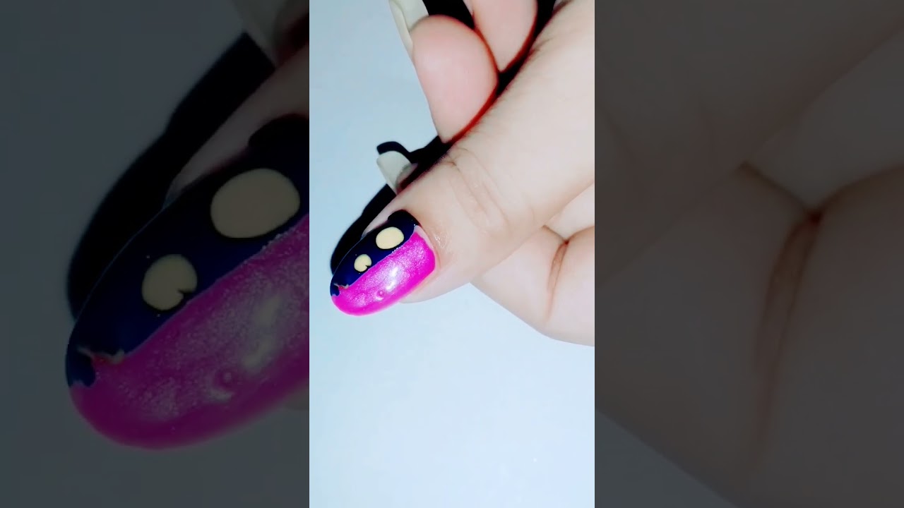 easy nail ???????????? art tutorial #shorts #nailart #nail
